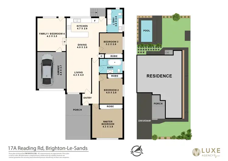Floorplan of Homely house listing, 17a Reading Road, Brighton-Le-Sands NSW 2216