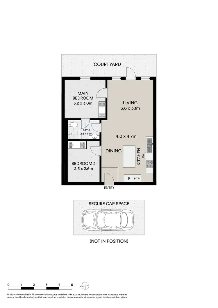 Floorplan of Homely apartment listing, 5/305 Carlisle Street, Balaclava VIC 3183