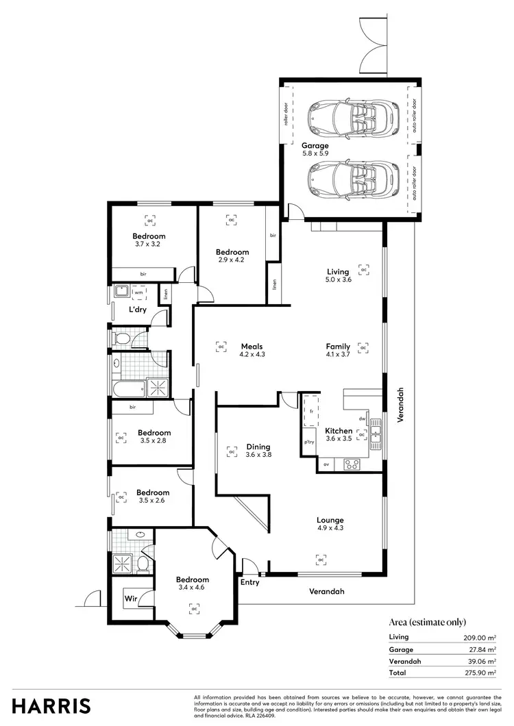 Floorplan of Homely house listing, 42 River Drive, Athelstone SA 5076
