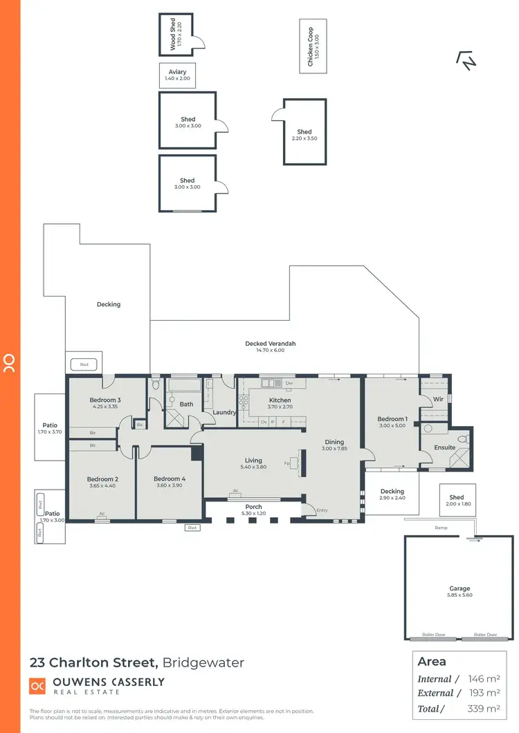 Floorplan of Homely house listing, 23 Charlton Street, Bridgewater SA 5155
