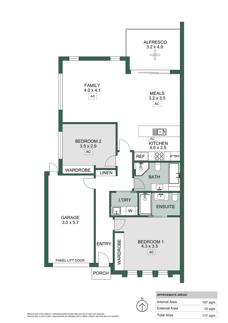 Floorplan of Homely house listing, 15B Shearer Avenue, Seacombe Gardens SA 5047