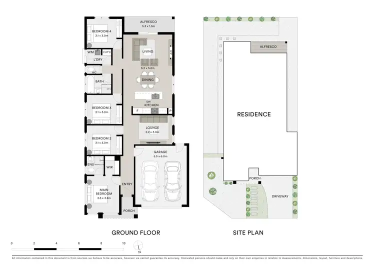 Floorplan of Homely house listing, 43 Whitfords Drive, Armstrong Creek VIC 3217