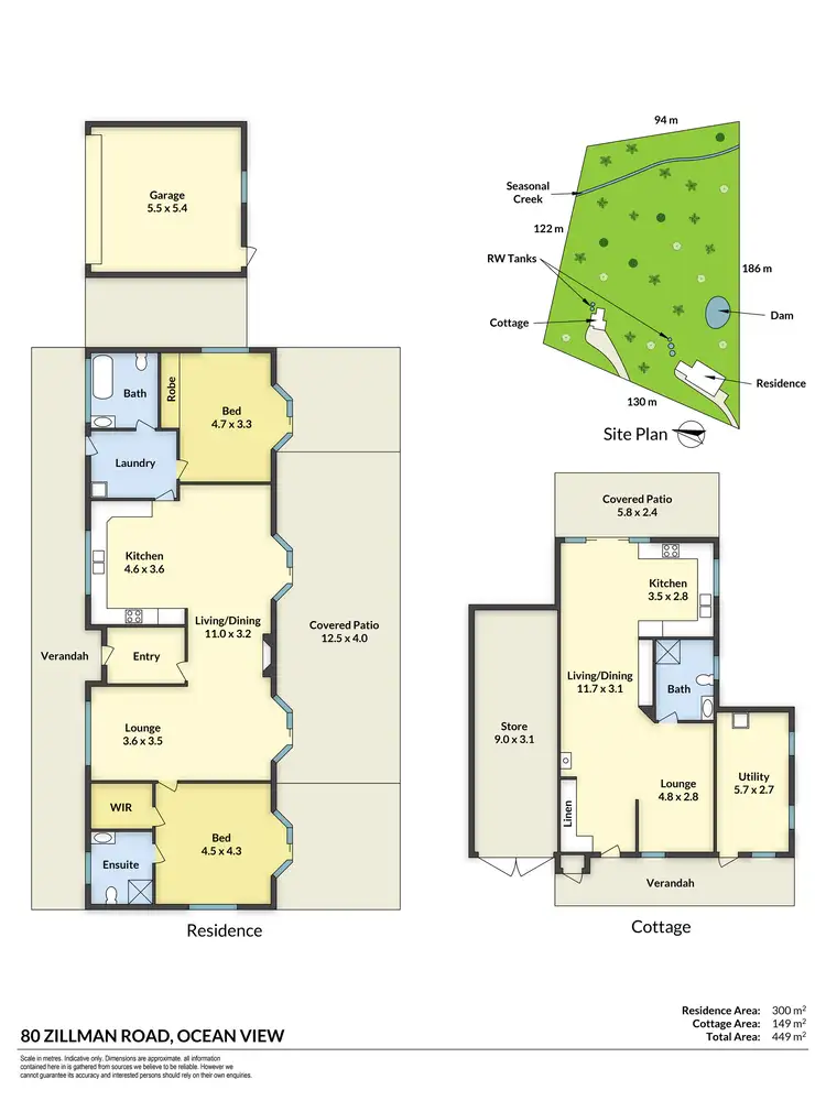 Floorplan of Homely house listing, 80 Zillman Road, Ocean View QLD 4521
