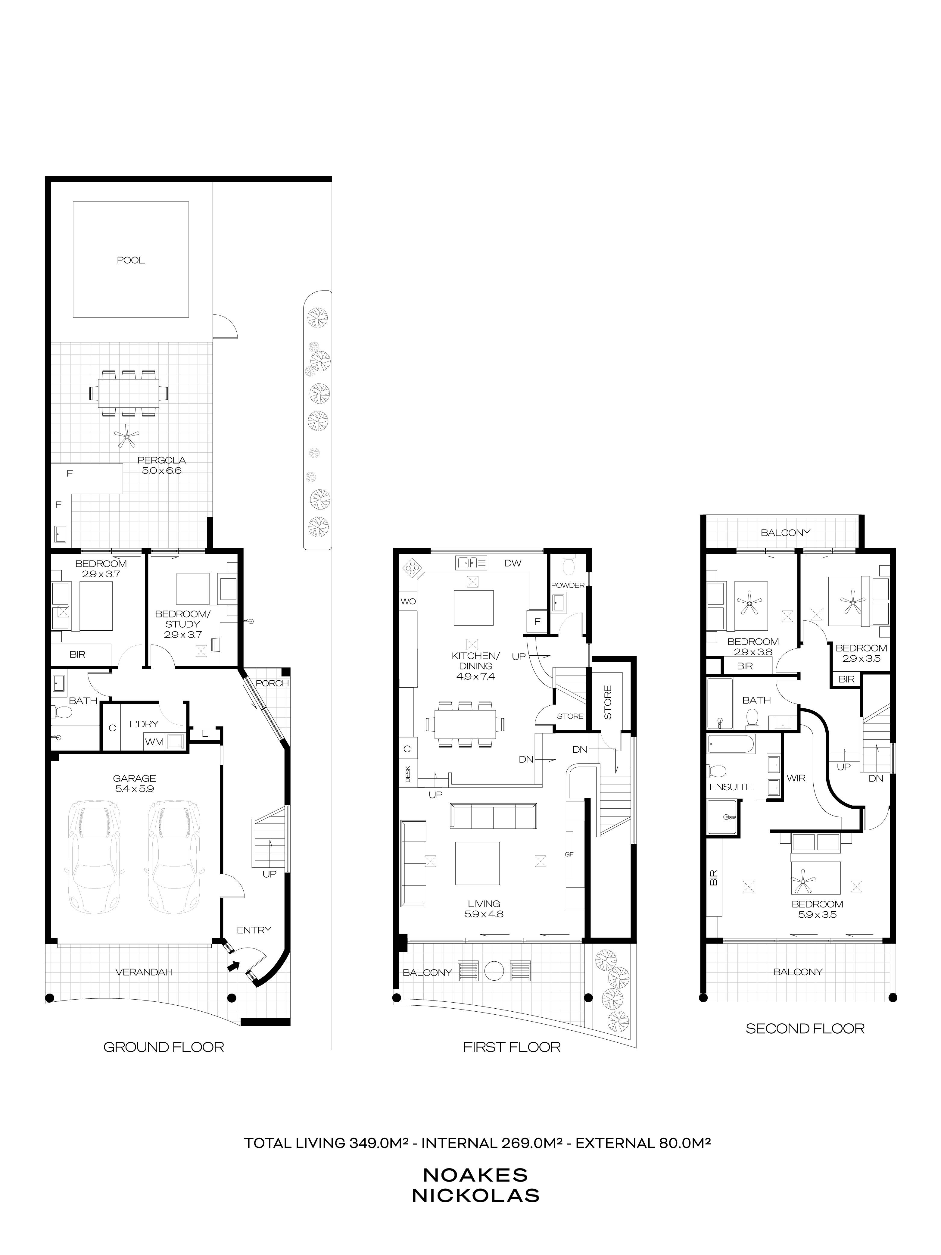 Floorplan of Homely house listing, 216B Esplanade, Seacliff SA 5049