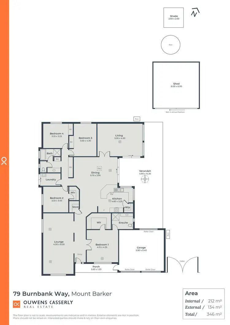 Floorplan of Homely house listing, 79 Burnbank Way, Mount Barker SA 5251