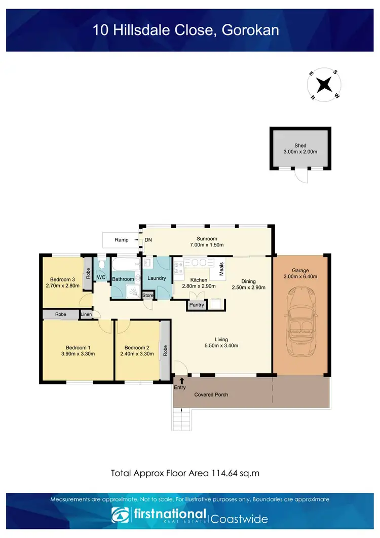 Floorplan of Homely house listing, 10 Hillsdale Close, Gorokan NSW 2263