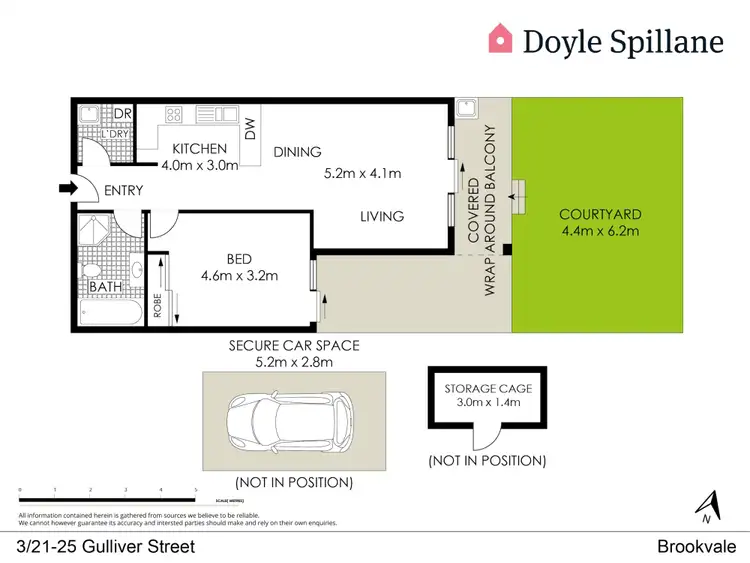 Floorplan of Homely apartment listing, 3/21-25 Gulliver Street, Brookvale NSW 2100