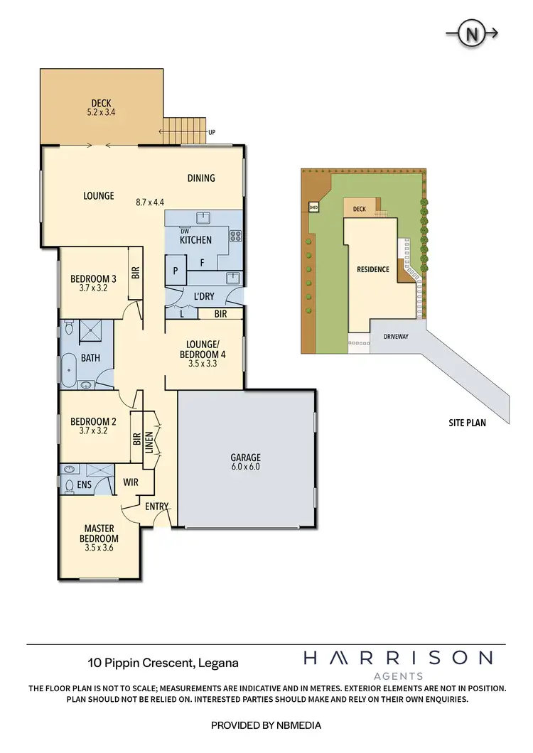 Floorplan of Homely house listing, 10 Pippin Crescent, Legana TAS 7277