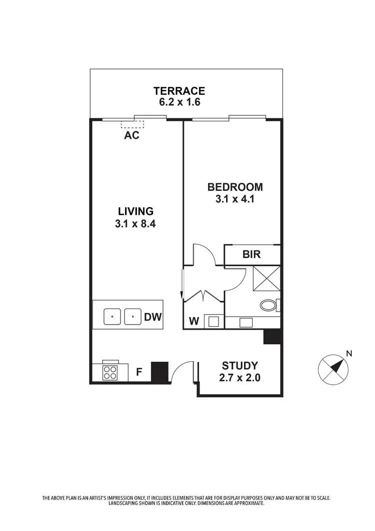 Floorplan of Homely apartment listing, 3/239 St Georges Road, Northcote VIC 3070