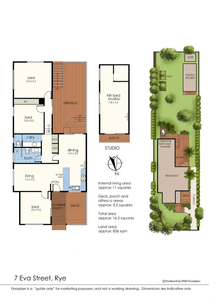Floorplan of Homely house listing, 7 Eva Street, Rye VIC 3941