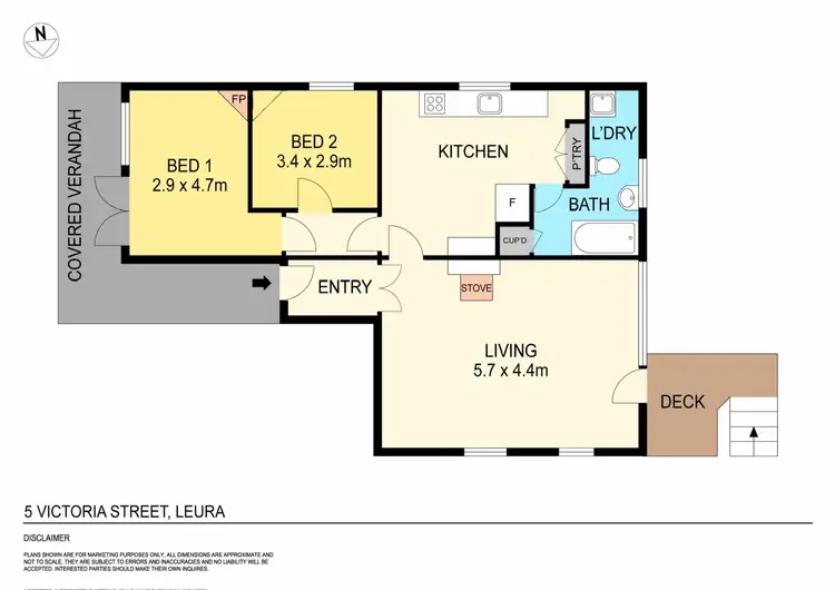 Floorplan of Homely house listing, 5 Victoria Street, Leura NSW 2780