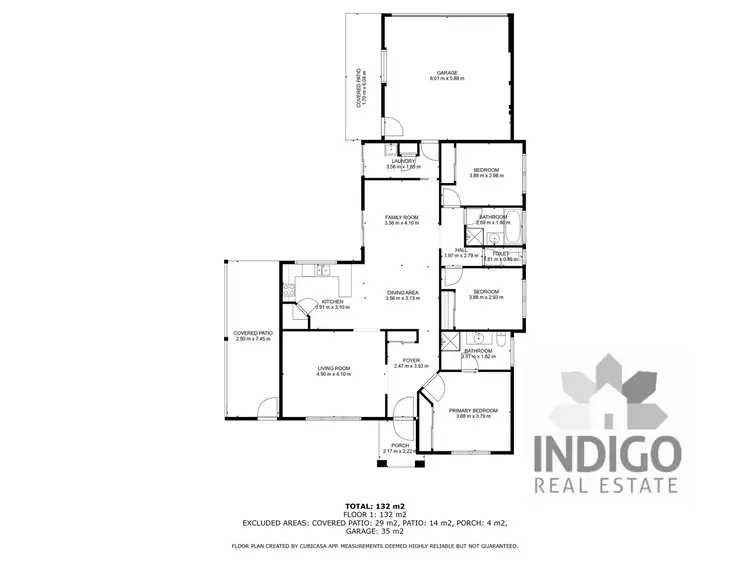 Floorplan of Homely house listing, 9 Mann Court, Beechworth VIC 3747