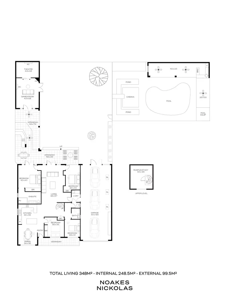 Floorplan of Homely house listing, 13 Ralli Street, Plympton Park SA 5038