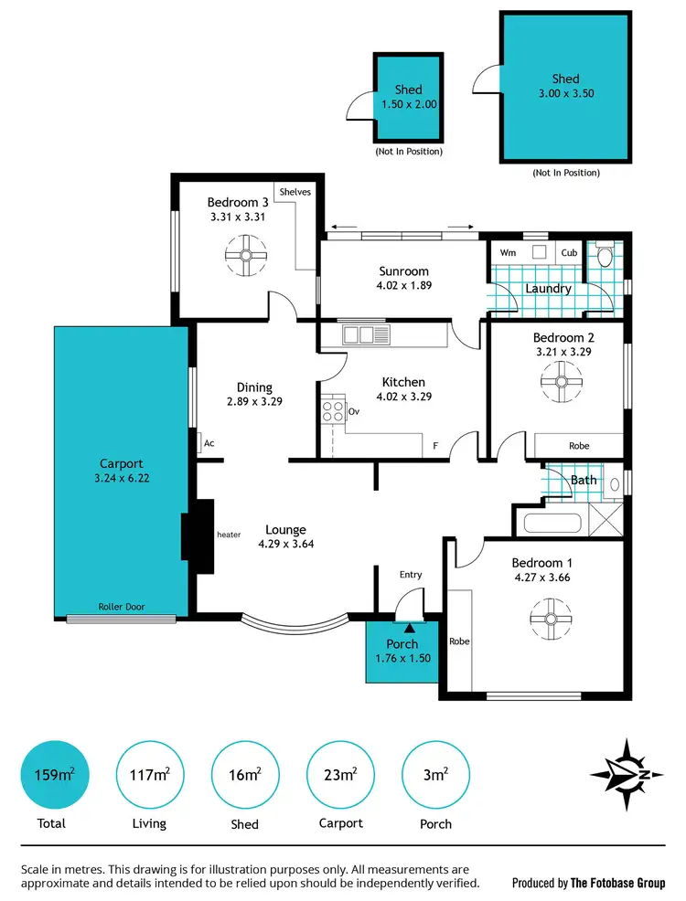 Floorplan of Homely house listing, 32 Whaddon Road, Brooklyn Park SA 5032