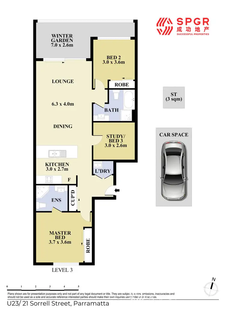 Floorplan of Homely apartment listing, 23/21 Sorrell Street, Parramatta NSW 2150