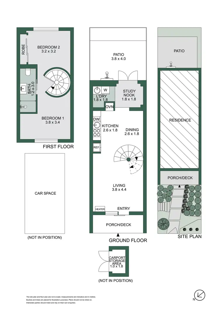 Floorplan of Homely unit listing, 5/5 The Avenue, Mccrae VIC 3938