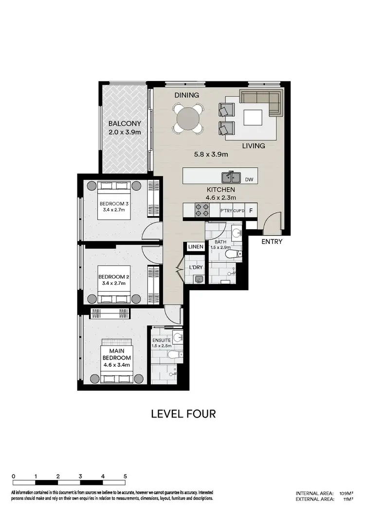 Floorplan of Homely apartment listing, 403/101 Parkview Road, Alphington VIC 3078