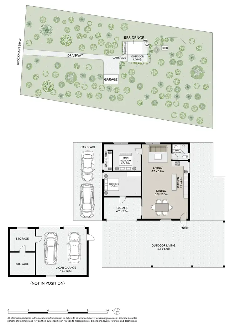 Floorplan of Homely house listing, 25 Stockmans Drive, Moonee Beach NSW 2450