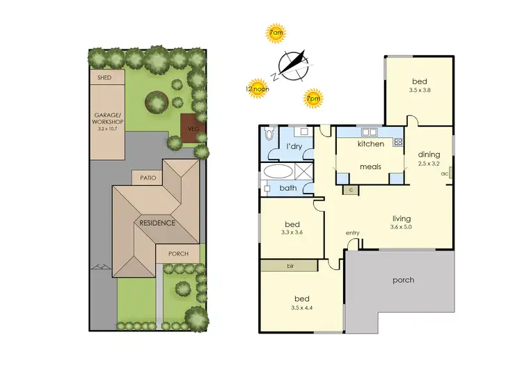 Floorplan of Homely house listing, 8 Wave Street, Frankston VIC 3199