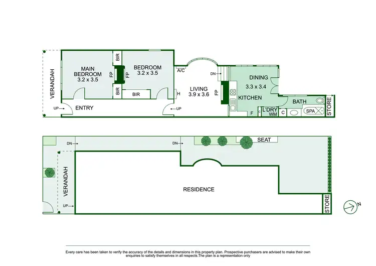 Floorplan of Homely house listing, 21 Pridham Street, Prahran VIC 3181