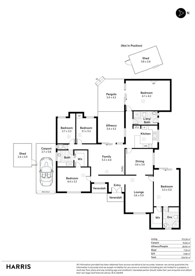 Floorplan of Homely house listing, 19 Wayside Drive, Hallett Cove SA 5158