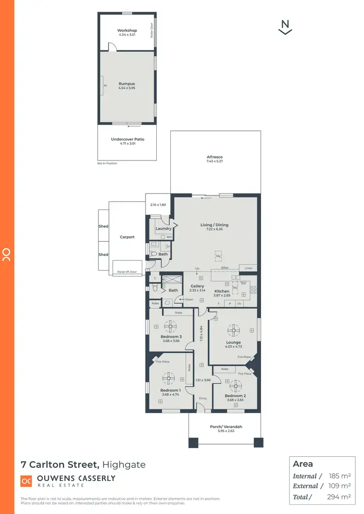 Floorplan of Homely house listing, 7 Carlton Street, Highgate SA 5063