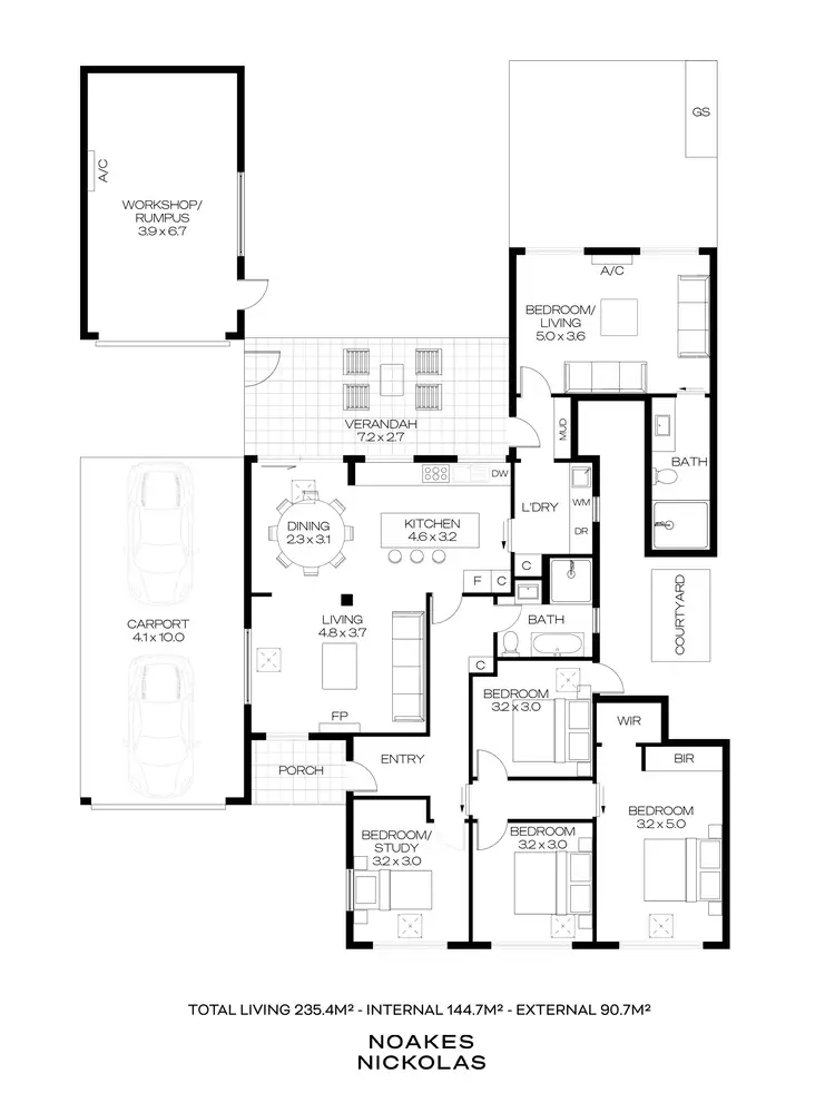 Floorplan of Homely house listing, 1 Bickford Street, Richmond SA 5033