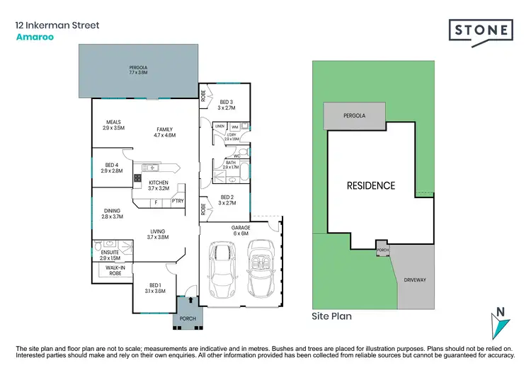 Floorplan of Homely house listing, 12 Inkerman Street, Amaroo ACT 2914