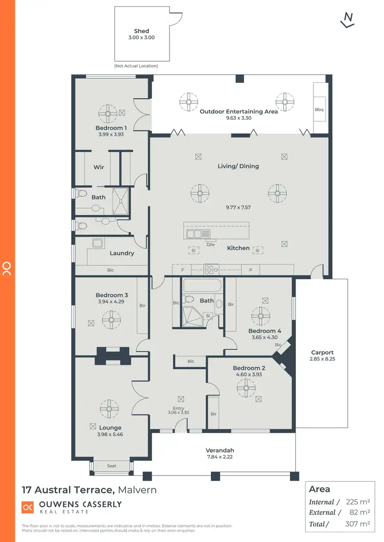 Floorplan of Homely house listing, 17 Austral Terrace, Malvern SA 5061