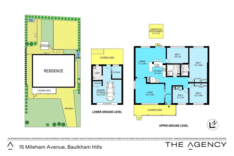 Floorplan of Homely house listing, 15 Mileham Avenue, Baulkham Hills NSW 2153