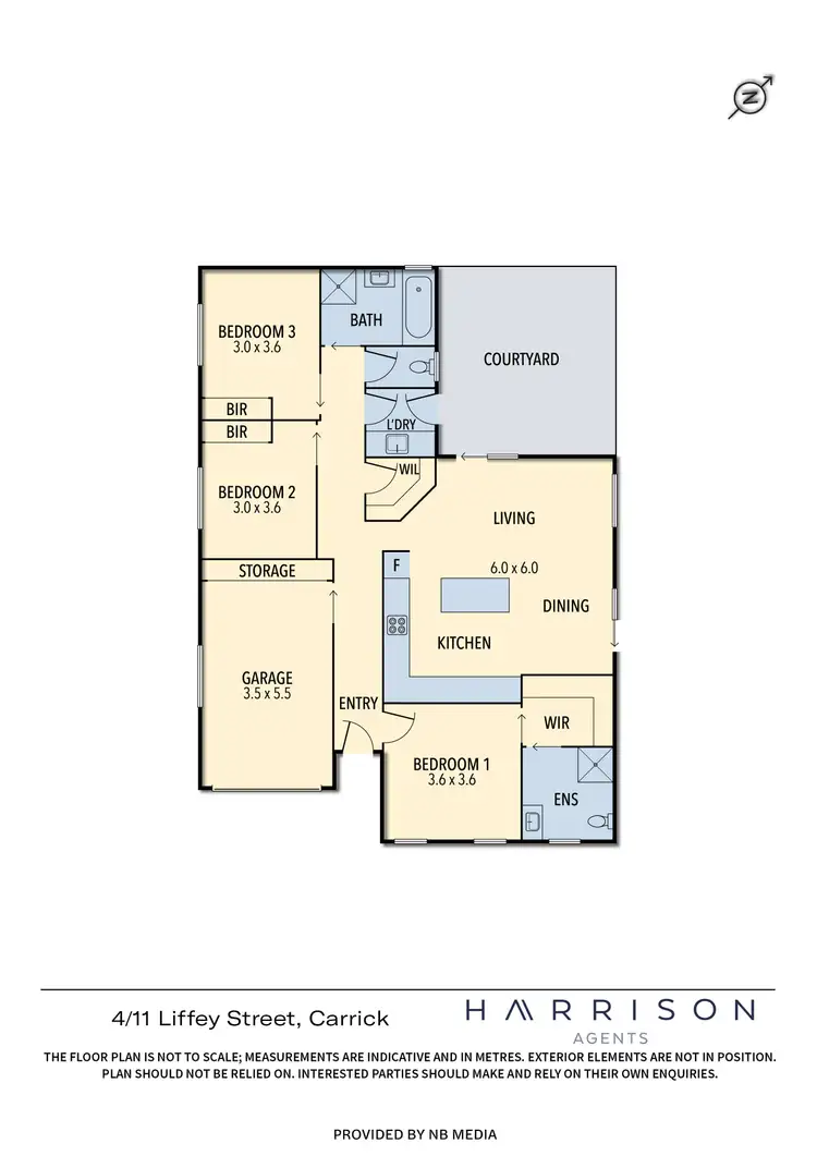 Floorplan of Homely unit listing, 4/11 Liffey Street, Carrick TAS 7291