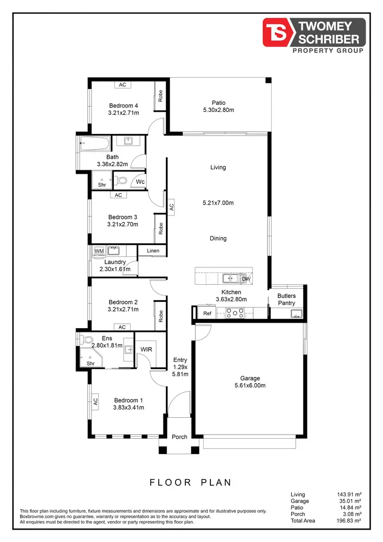 Floorplan of Homely house listing, 16 Moorinya Circuit, Mount Peter QLD 4869