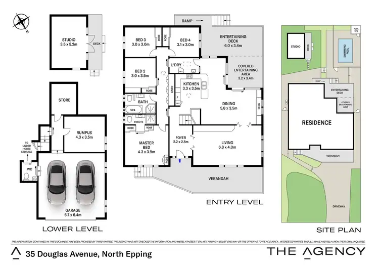 Floorplan of Homely house listing, 35 Douglas Avenue, North Epping NSW 2121