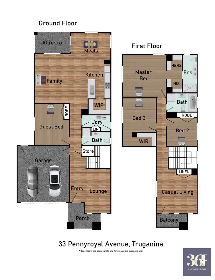 Floorplan of Homely house listing, 33 Pennyroyal Avenue, Truganina VIC 3029