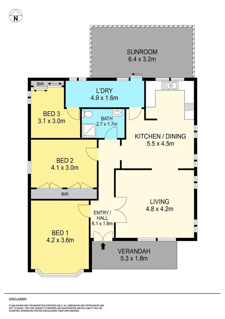 Floorplan of Homely house listing, 39 George Street, Eureka VIC 3350