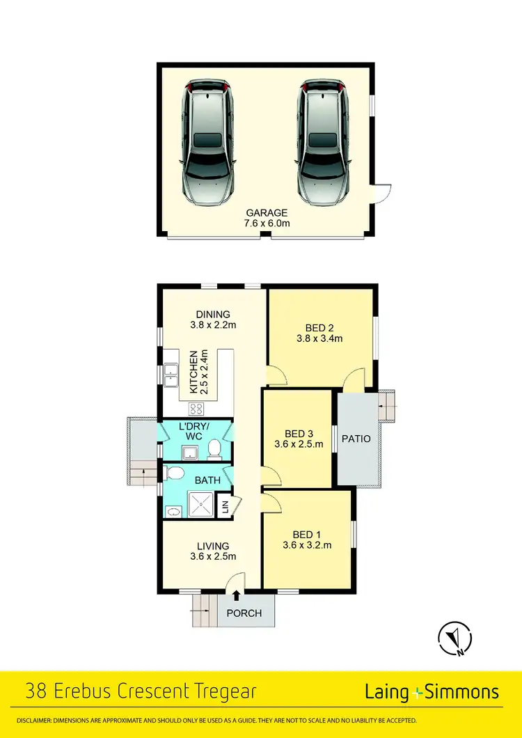 Floorplan of Homely house listing, 38 Erebus Crescent, Tregear NSW 2770
