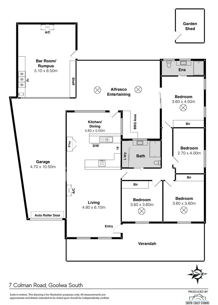 Floorplan of Homely house listing, 7 Colman Road, Goolwa South SA 5214
