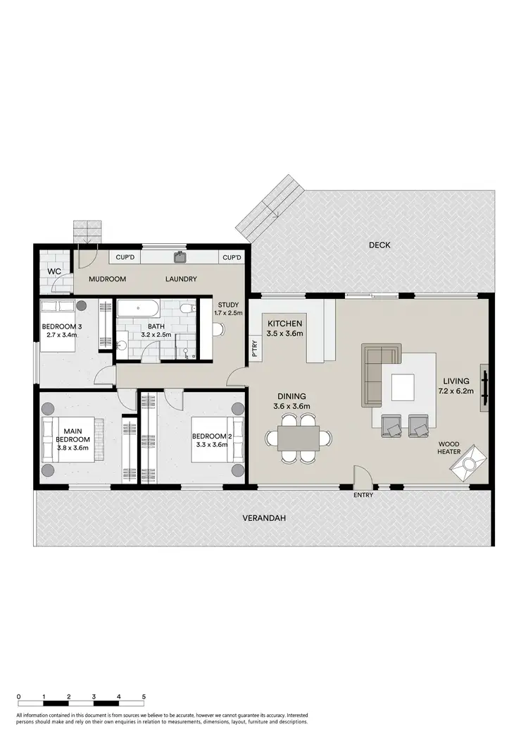 Floorplan of Homely house listing, 109 Yendon-Lal Lal Road, Yendon VIC 3352