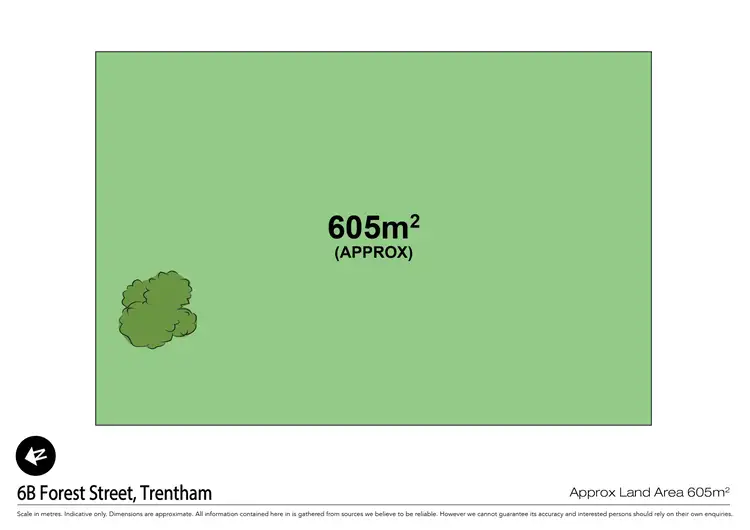Floorplan of Homely land listing, 6B Forest Street, Trentham VIC 3458