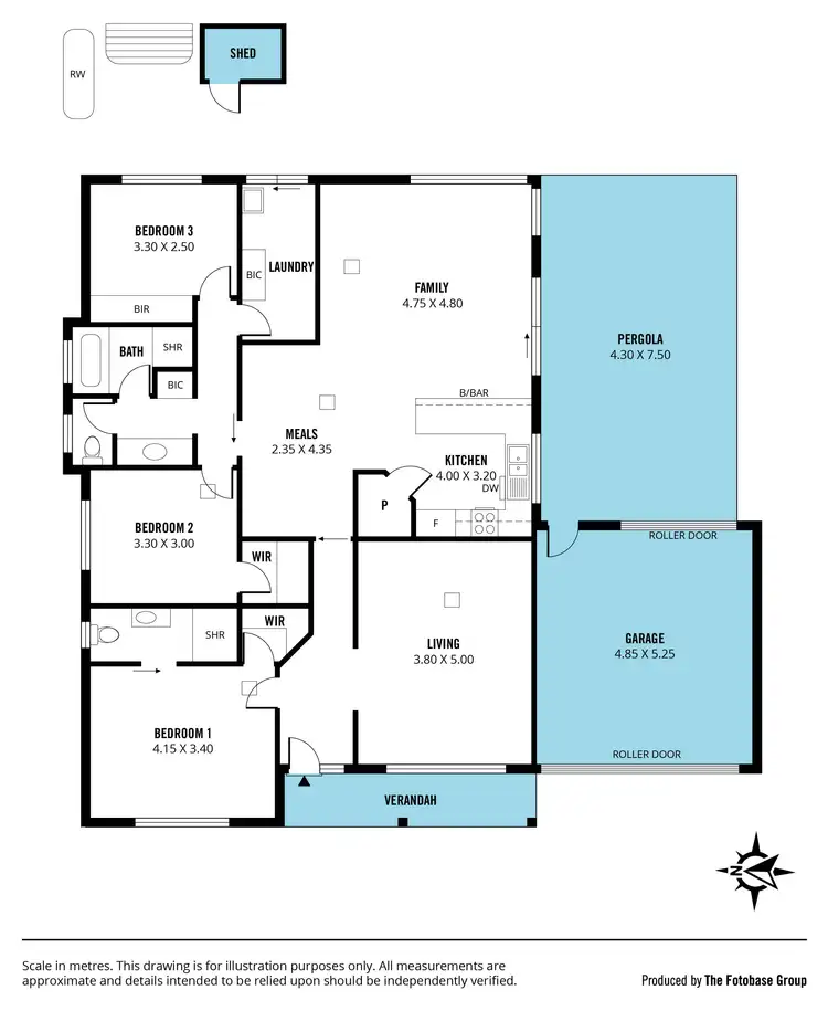 Floorplan of Homely house listing, 20 Pearce Street, O'sullivan Beach SA 5166