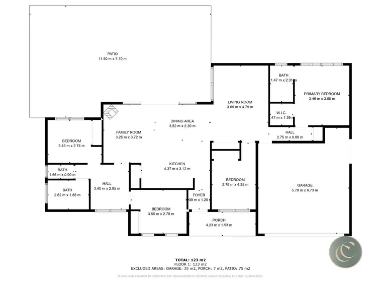 Floorplan of Homely house listing, 62 Brayden Court, Imbil QLD 4570