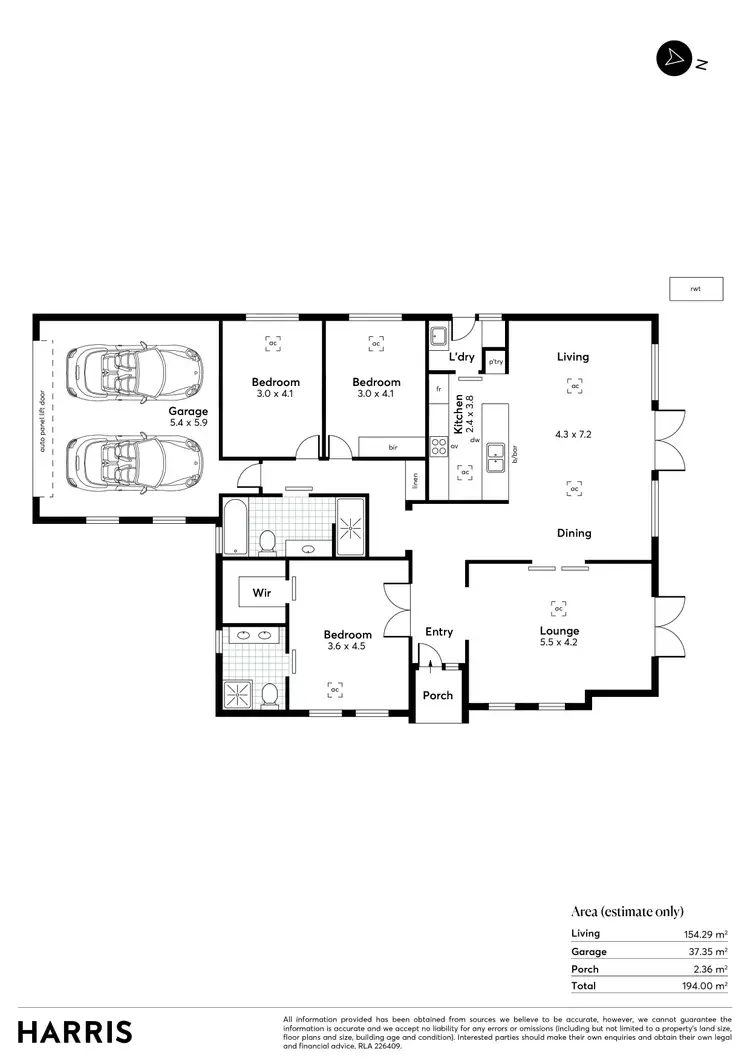 Floorplan of Homely house listing, 1/467 Portrush Road, Glenside SA 5065