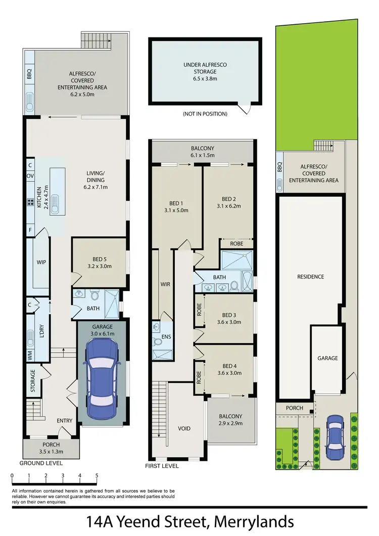 Floorplan of Homely house listing, 14a Yeend Street, Merrylands NSW 2160