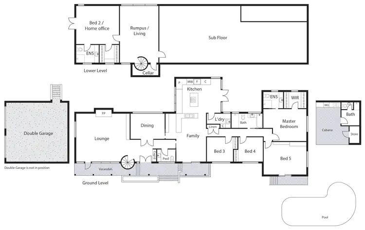 Floorplan of Homely house listing, 95 Hawkesbury Crescent, Farrer ACT 2607