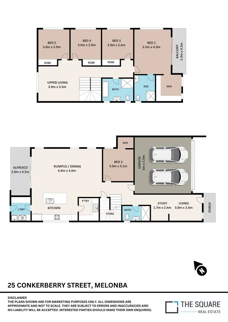 Floorplan of Homely house listing, 25 Conkerberry Street, Marsden Park NSW 2765