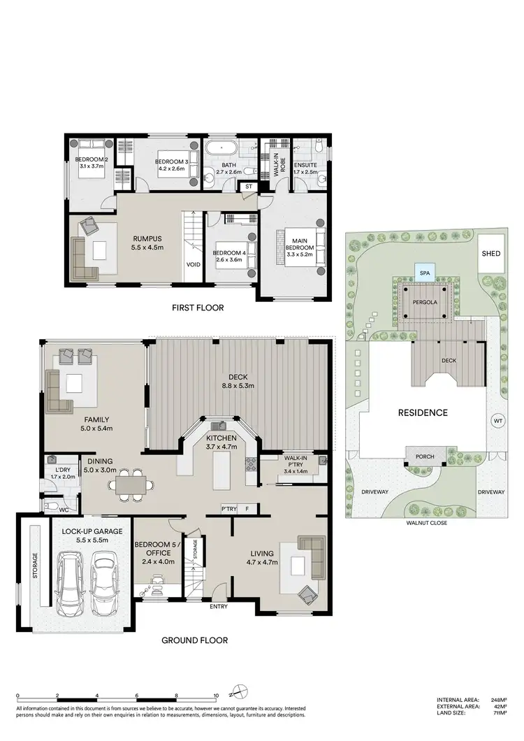Floorplan of Homely house listing, 2 Walnut Close, Hamlyn Terrace NSW 2259