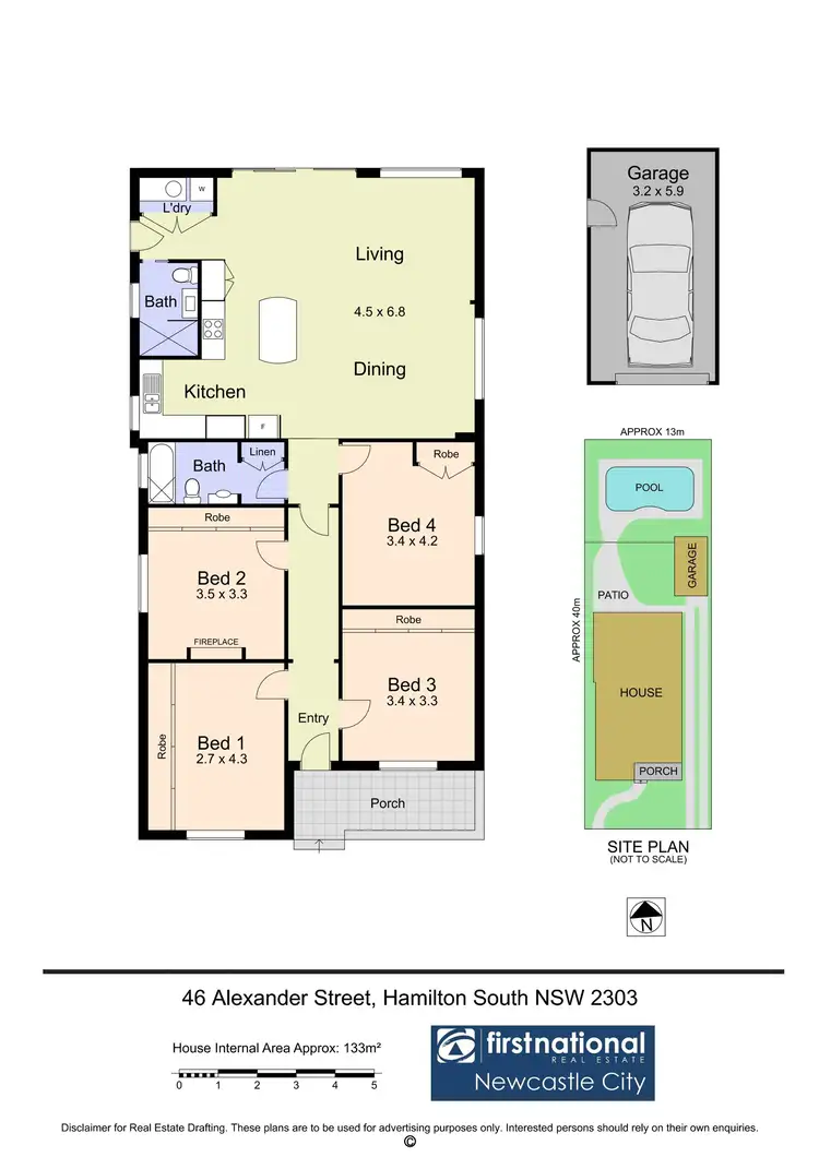 Floorplan of Homely house listing, 46 Alexander Street, Hamilton South NSW 2303