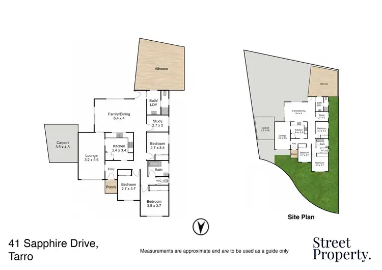 Floorplan of Homely house listing, 41 Sapphire Drive, Tarro NSW 2322