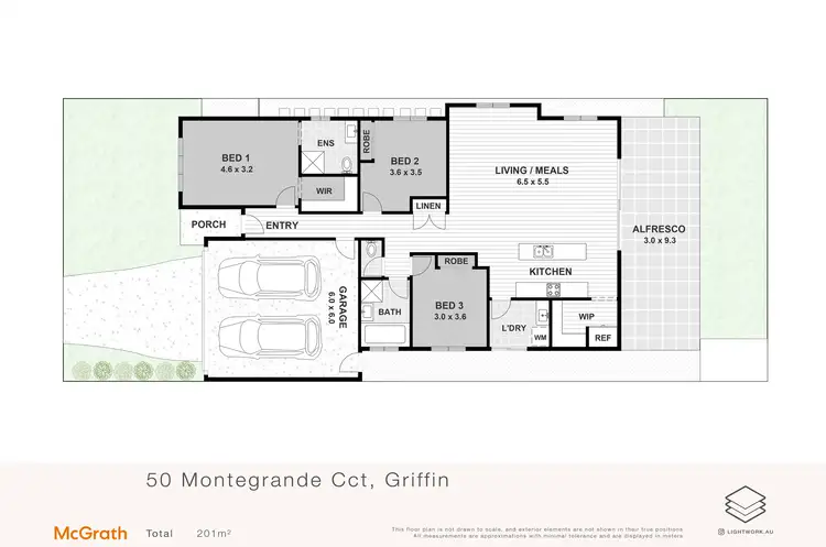 Floorplan of Homely house listing, 50 Montegrande Circuit, Griffin QLD 4503