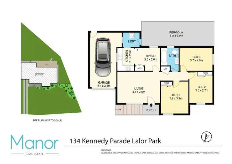 Floorplan of Homely house listing, 134 Kennedy Parade, Lalor Park NSW 2147